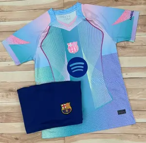 Barcelona 2025/26 Football Kit – Player Version – Premium Polyester Fabric – Match-Fit Cut, Breathable