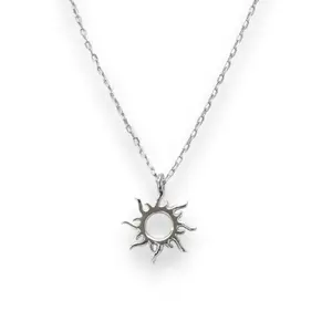 Sun Pendant Necklace for Women