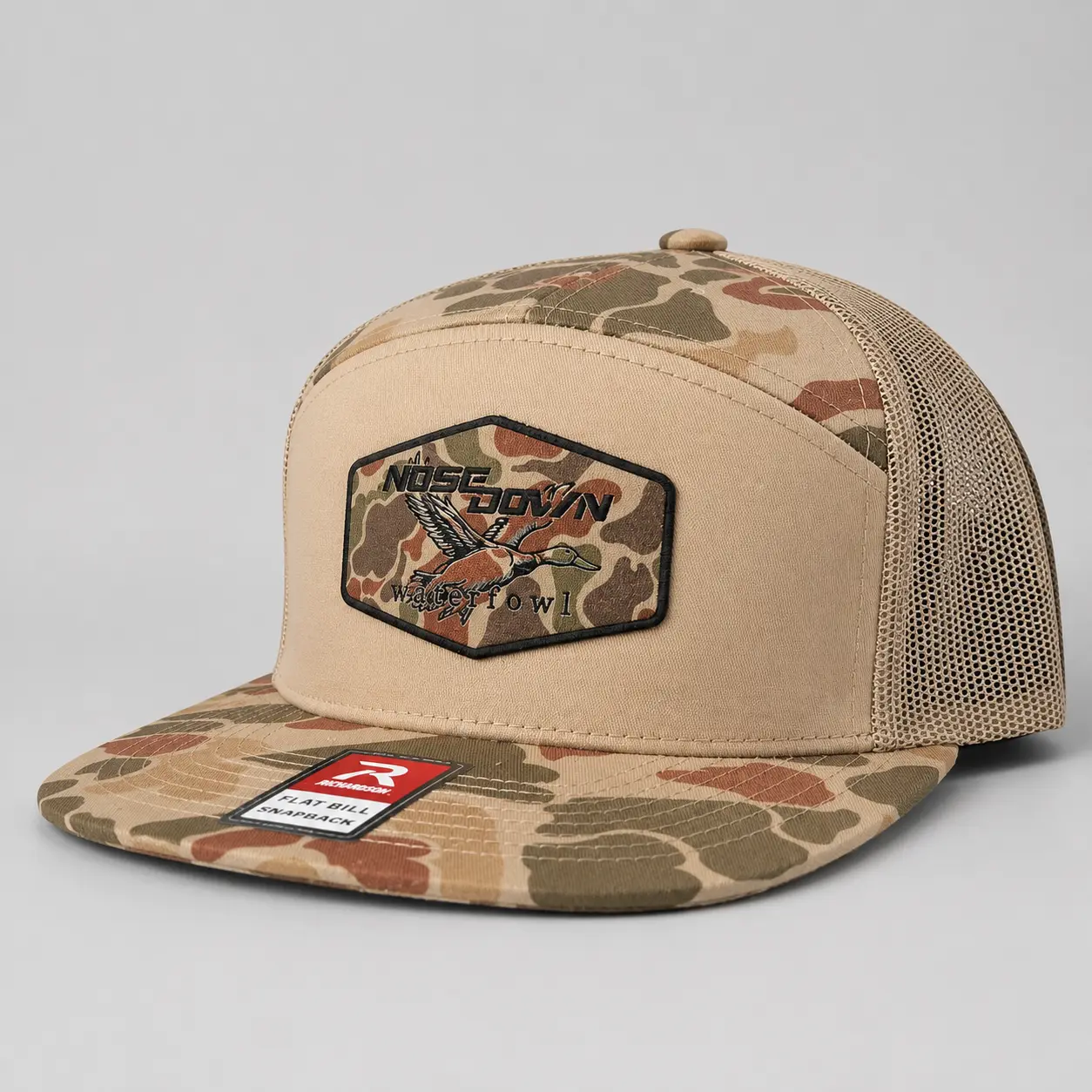 Flying Mallard 7 Panel Hat