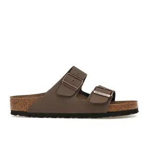 Birkenstock Unisex Arizona Birkibuc Mocha, from StockX