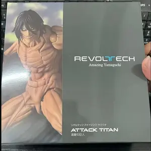 Ko Attack On Titan Eren Jaeger Action Figure Kaiyodo Revoltech Amazing Yamaguchi Series Figurine Collection Birthday Gift