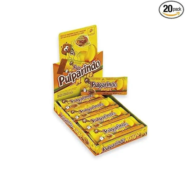 De la Rosa pulparindo 20 pack, tamarind candy (MANGO) De la Rosa pulparindo 20 pack, tamarind candy (MANGO)