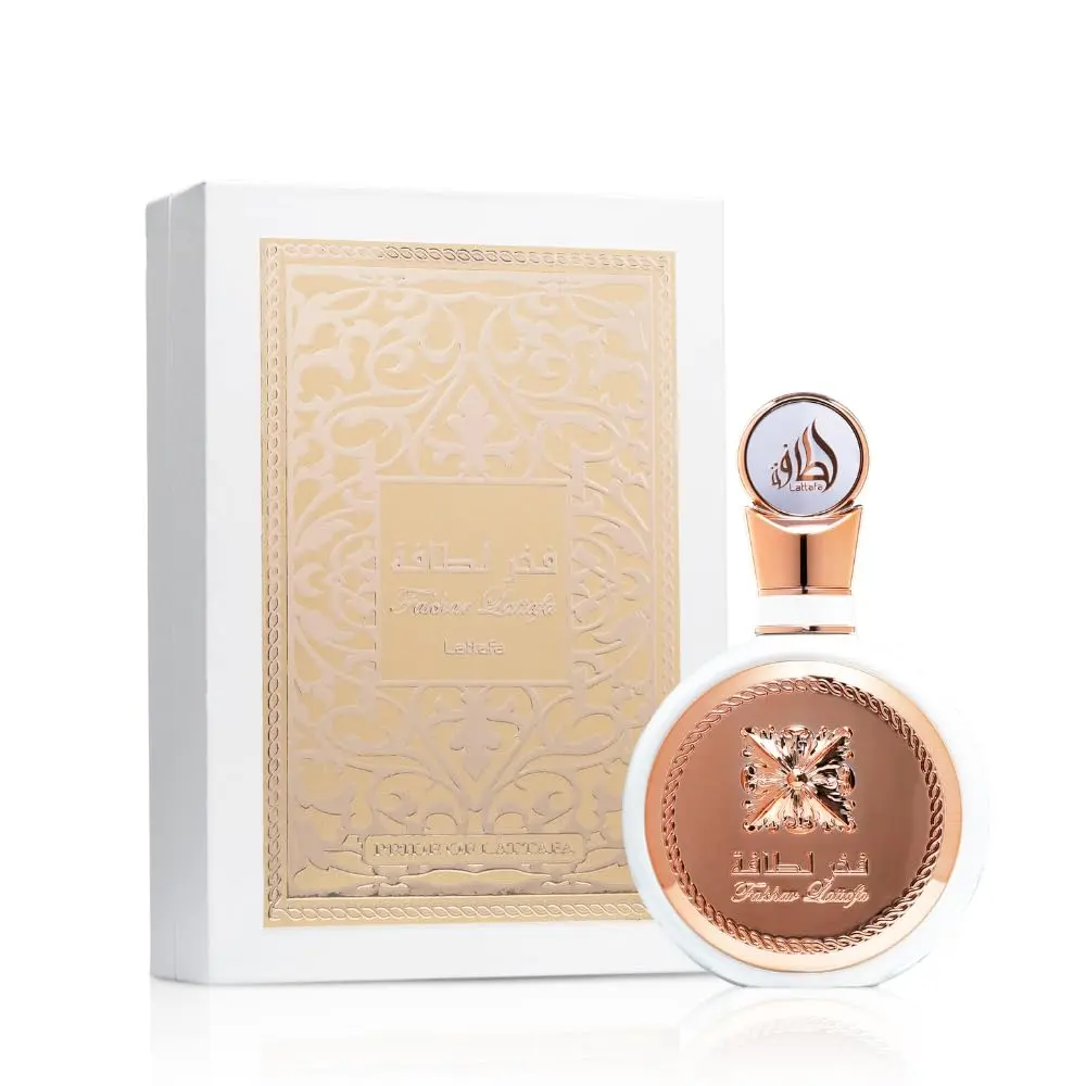 Lattafa Fakhar Eau De Parfum Spray for Women, 3.4 Ounce