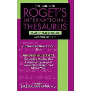 USED-The Concise Roget's International Thesaurus by Kipfer, Barbara Ann (Mass Market Paperback)