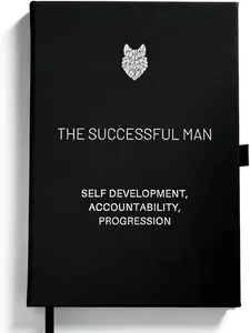 Elite Men’s 2026 Lifestyle Planner, Daily Schedule & Goal Tracking Journal, Motivational Workbook for Discipline, Productivity and Career Success notebook study supplies may chalkboard calendar