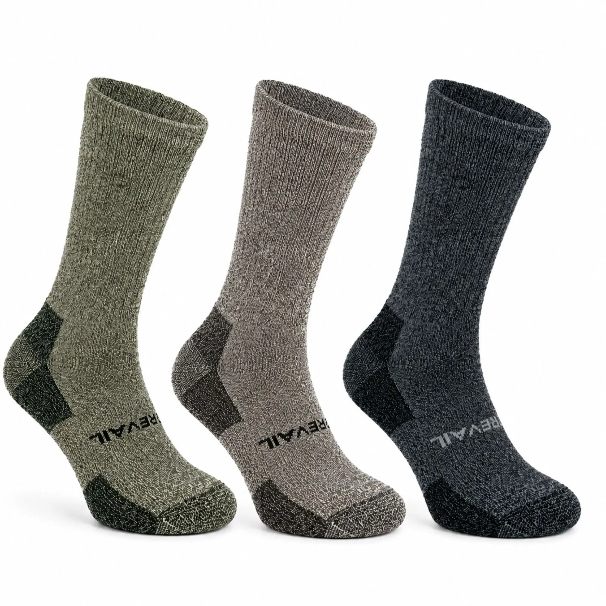 Prevail Mid-Weight 9" Crew Alpaca Sock