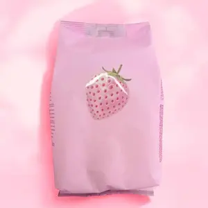Thermochromic Rosin-Free Hard Wax 2.2 lb / 1 kg - White Strawberry Scented, Hypoallergenic, Creamy Texture for Sensitive Skin, Low Temperature Formula
