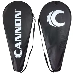 Cannon Sports Premium Padded Tennis Racket Cover Bag with Adjustable Shoulder Strap – Durable & Lightweight Racquet Carrying Bag
