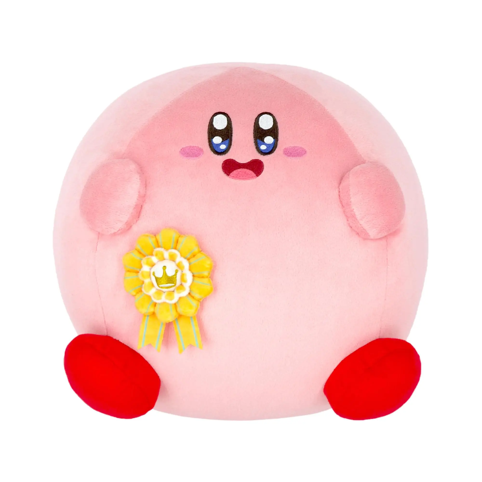 Kirby Champion 11-Inch Collector Plush, Plush Fabric Toy for Gaming Fans, Video Games Decor, Bedside Table & House Decoration Accent