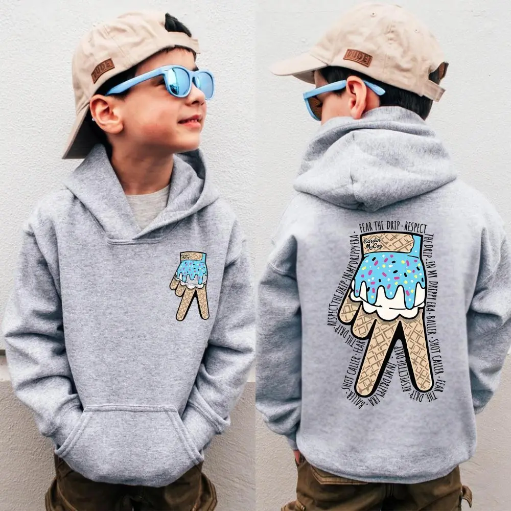 Youth and Adult Drippy Glove Hoodie, boys clothing, baseball lifestyle youth size, baseball 101 lifestyle clothes, baseball drip for boys, teen boys clothing merch, Gift For Boy Girl