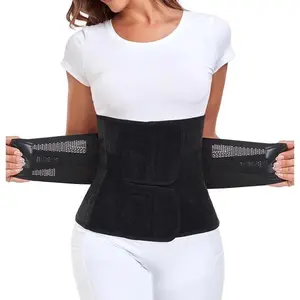 Postpartum Belly Band �C Postpartum Belly Wrap, Abdominal Binder Post Surgery C-section Recovery Support Belt (Midnight Black, L)