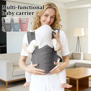Baby Carrier Backpack, Multifunctional Lightweight Front Carry, Easy Outdoor Horizontal Hold, Portable Breathable Dual Shoulder Strap