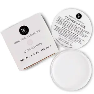 Narrative Cosmetics Quick Drying Clown White Cream Makeup Concealer Foundation