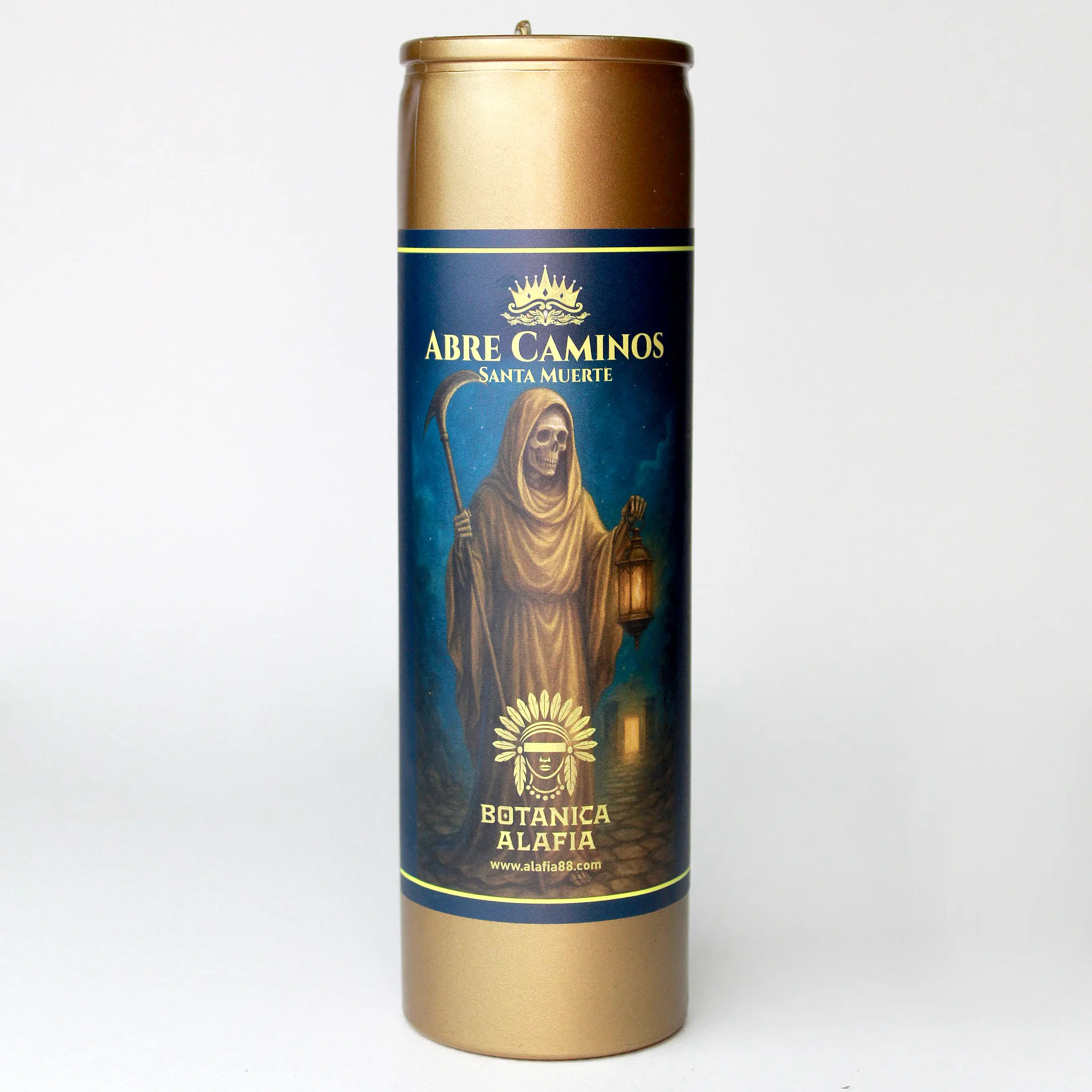 Santa Muerte – Open Roads Candle | 100% Ritualized Soy Wax | Botanica Alafia