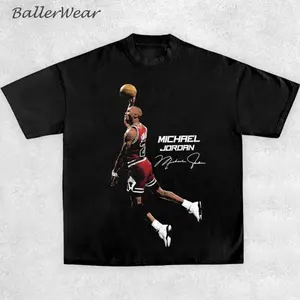 Vintage Jordan Dunk Graphic Basketball Tee Stylish Sports Merch In Cool Vibrant Colors