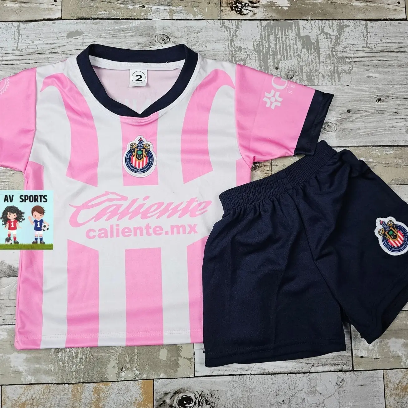Chivas de Guadalajara kids Jersey 86P