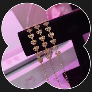 Bracelet (Diamond Hearts)