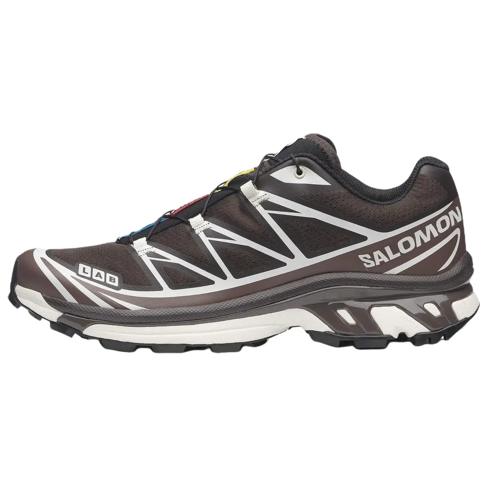 Salomon XT-6 in Coffee French Roast, Featuring A Technical Trail-Running Design And Durable Cushioning For All-Terrain Performance, Men's, Trail Running, Outdoor Lifestyle