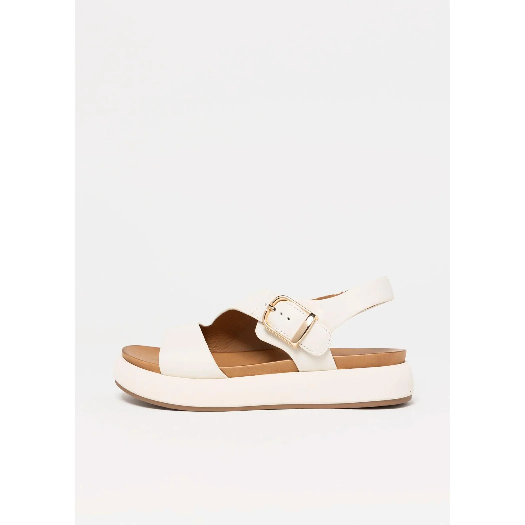 Platform Leather Sandal