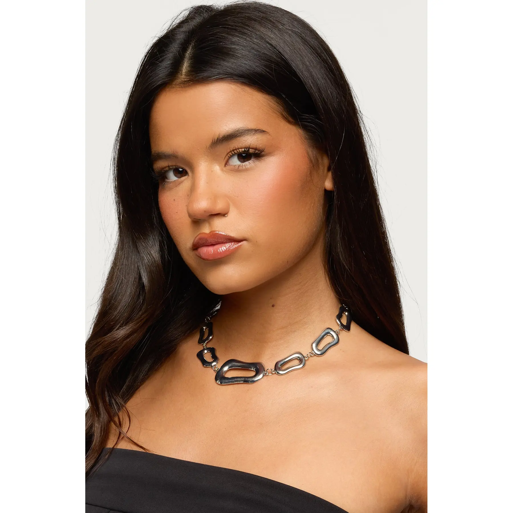 Chunky Oval Chain Necklace