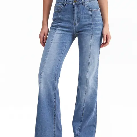 EMMIOL【Buy 4 Save 50】Flare Jeans for Women High Waisted Bootcut Jeans for Women Stretchy Denim Bell Bottom Pants Y2K School Outfits