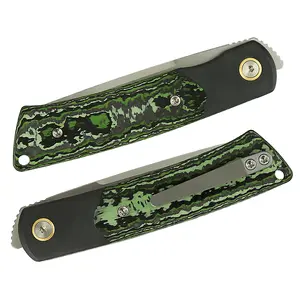 REATE Tribute Folding Tools For Everyday Carry(EDC)-M390 Steel & Titanium Handle