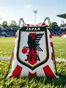 1 pc Japan  Football Drawstring Bags Sports Unisex Storage Organize Bundle Pocket Rope Bag Match Day Essentials