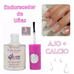 PROSA Nail Hardener Polish / Enduredor de Uñas - Nail Polish for Manicure, Contains Alcohol, 15 ml, Ideal for Nail Care