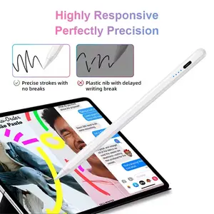 Universal Touch Pen | Fast Charging & Palm Rejection | One-Click Power On | Magnetic Fixing | Replaceable Nib | Long Battery Life