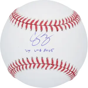 Corey Seager Texas Rangers 2023 MLB World Series Champions Autographed Baseball with "2X WS MVP" Inscription - Fanatics Authentic Certified