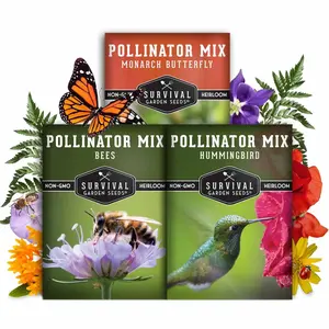Pollinator Flower Seed Collection - Attract Bees, Butterflies & Birds