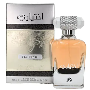 Lattafa Ekhtiari Unisex EDP Fragrance - 3.4 fl oz, Soft Elegant Fresh Scent with Mandarin Orange Notes, Day-Evening Versatility, Subtle Charm, New Box, Soft Elegant Fragrance