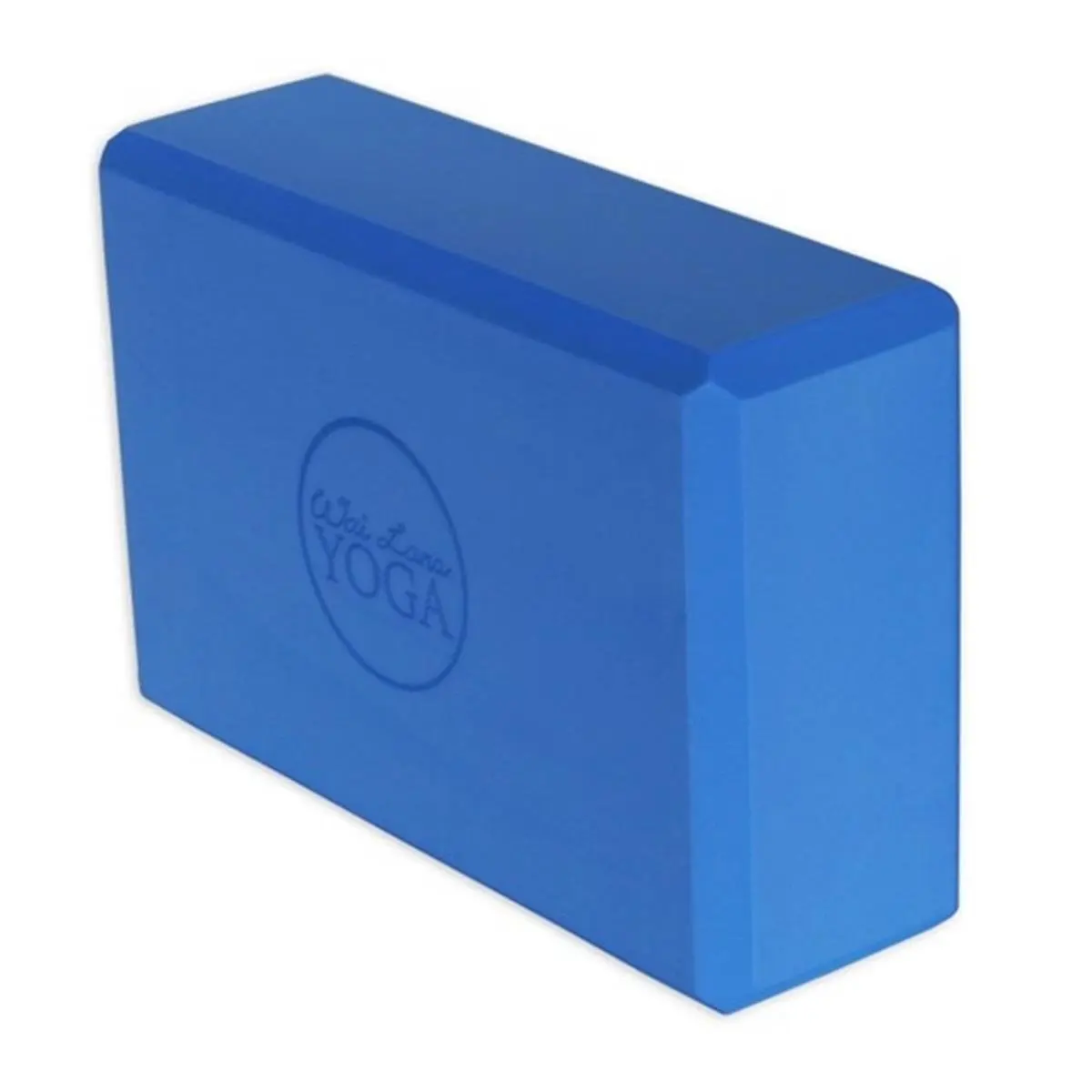 212 MAIN 3 in. Foam Yoga Block - 16-Pack, Blue, Pose Support