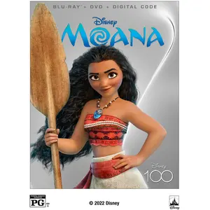 Moana  [BLU-RAY MOVIE] With DVD, 2 Pack, Ac-3/Dolby Digital, Digitally Mastered In HD, Dolby, Digital Theater System, Dubbed, Subtitled