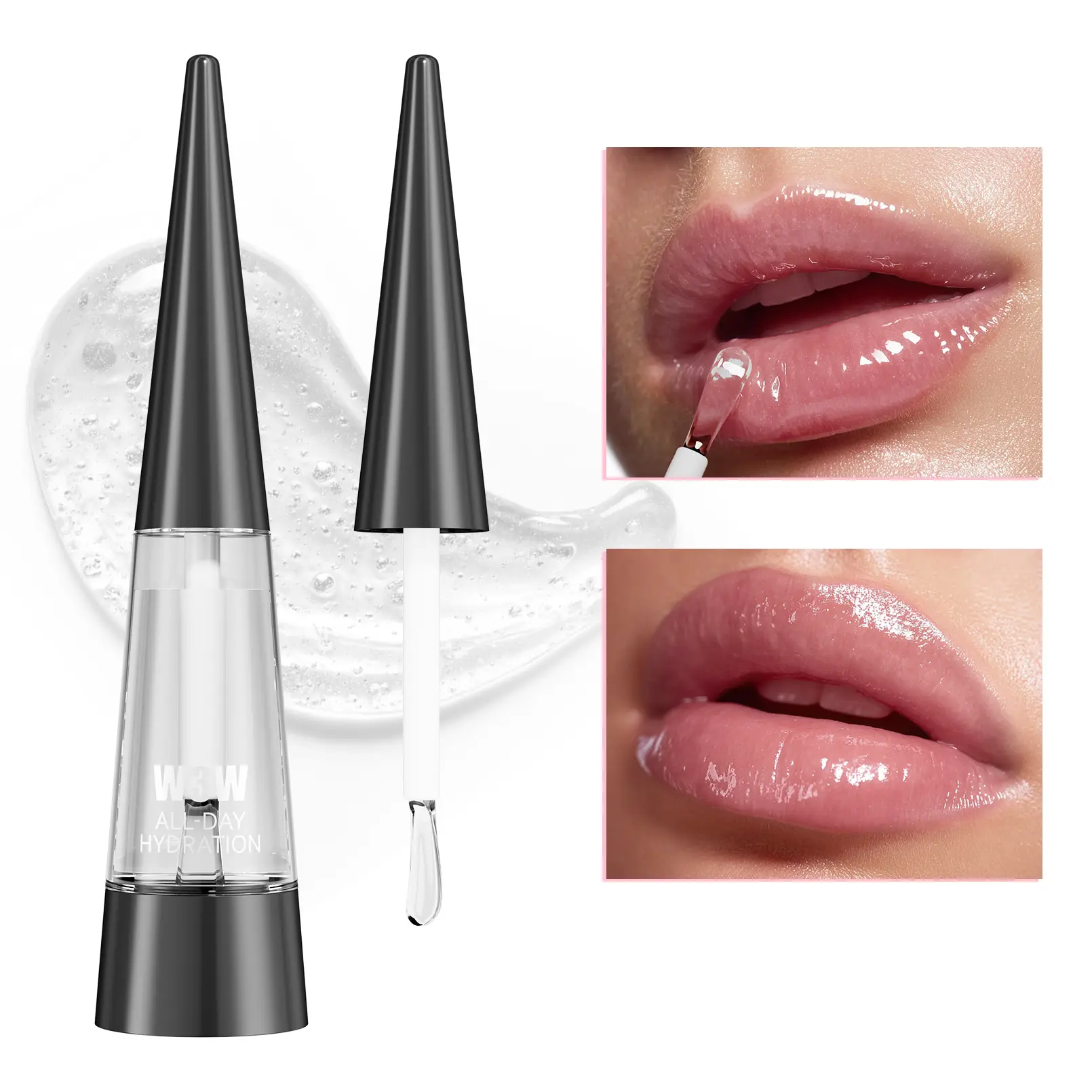 Spicy Plumping Lip Oil, Juicy Glossy Finish, Long-Lasting Hydration, Boosts Lip Fullness, Lightweight Formula for Daily Moisturizing