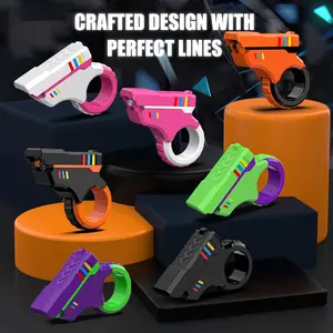 2-Pack 3D Printed Fidget Spinners – Creative Stress Relief Toys with Spinning & Flipping Functions, Perfect Portable Handheld Stress Reducers