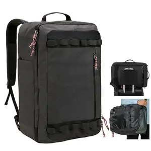 48L Carry on Travel Backpack with Laptop Compartment, Personal Item Flight Approved Travel Bags for Hiking, Overnight,Weekender Suitcase Briefcase gym bag
