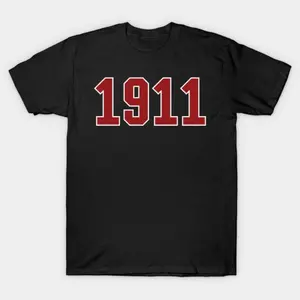 1911 NUPES KAPPAS SHIMMY J5 KANE TWIRL CRIMSON ACHIEVEMENT Comfortable Men'S Round Neck Short Sleeves T-shirt 180g