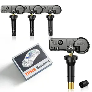 TPMS GM 315MHz Pre-Programmed Tire Sensor Compatible with:GMC Sierra 2007-2019 |Sierra 1500 2007-2018 |Sierra 3500 2007-2019 |Acadia 2006-2016,OE#13598771,13586335/(Set of 4)