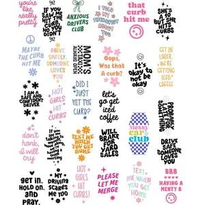 Motel Keychain UV DTF Transfers Gang Sheet 11” wide x 12” long DIY UV Direct to Film Transfers