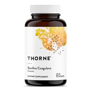 Thorne Bacillus Coagulans Probiotic - Shelf Stable Probiotic Supplement to Promote GI Health - 60 Capsules Healthcare Fitness