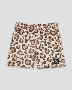 Wild Pitch Diamond Air Mesh Shorts - Leopard