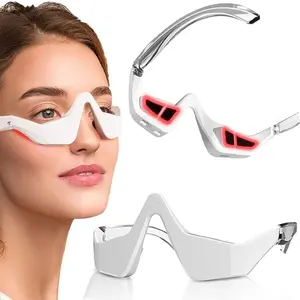 Eye Beauty Instrument, Eye Massager, Lightweight Eyemask, Hand-Free Eye Care Mask, USB Rechargeable, Unisex Design, Adjustable Shoulder Strap