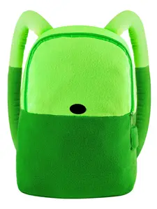 Green Medium Backpack Anime Character Cartoon Unisex Cosplay Costume Accessories Bag for Adult Everyday Use Party