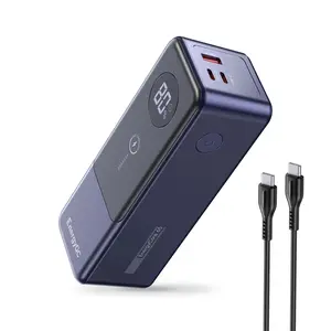 citicr 27000mAh /24000mAh large-capacity portable notebook power bank, 100W/65W high-power super fast charging, Type-C output and input, power pack for charging 3 devices, built-in display, essential for office work and travel, suitable for more devices