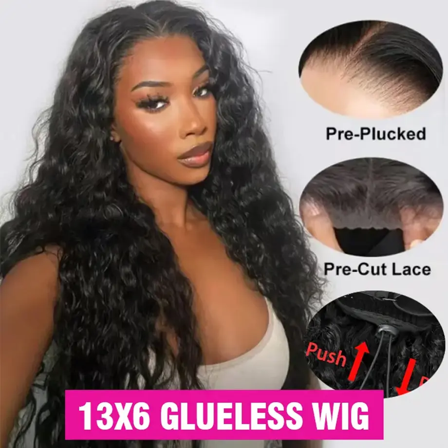 13x6 Glueless Deep Wave