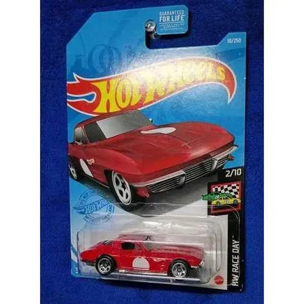 '64 Corvette StingRay Hot Wheels Die-Cast | Split-Window American Sports Car Collector's Edition