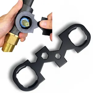 Faucet repair tool, multifunction wrench, valve core aerator, bathroom water inlet hose installation and removal accessories