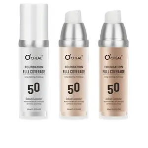 Color Changing Foundation. Long Lasting Natural Glow, Smooth Easy Blend, No Powder Marks. Non Sticky Hydrating Finish, Lightweight Texture. Hides Redness and Pores. 3 Shades Auto Adapt, Soft Focus Effect. Cruelty Free. Ideal Beauty Gift for Women.