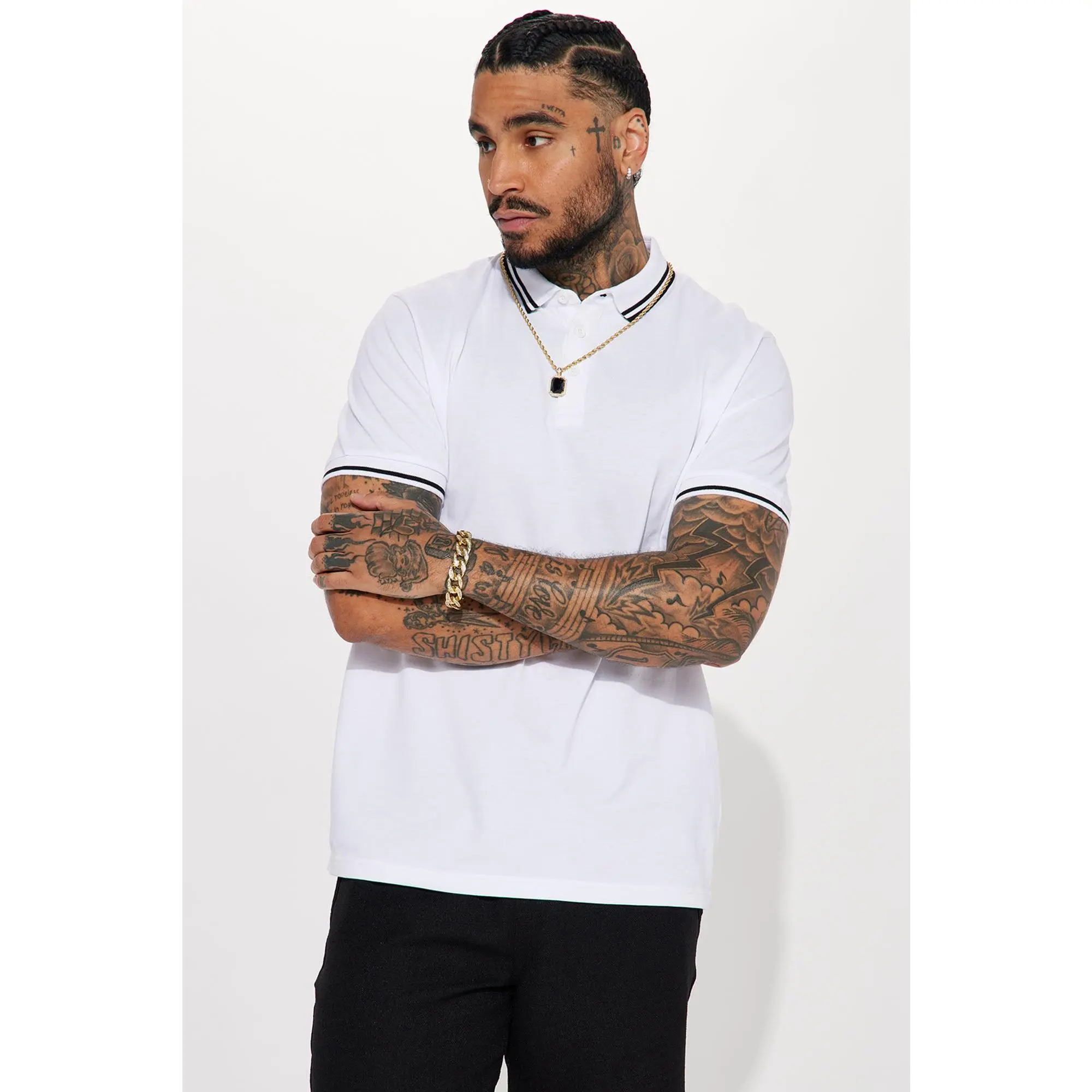 Wilson Short Sleeve Polo - White